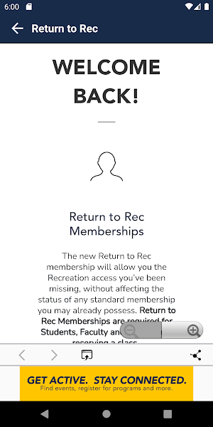 UC San Diego Recreation Screenshot 1
