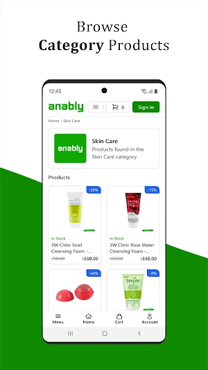 Anably - Online Shopping Store Screenshot 2
