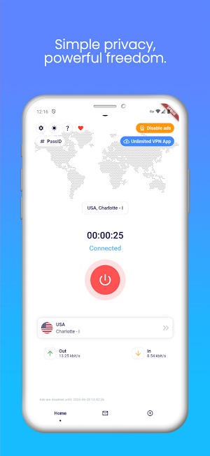 Ninja VPN: Online Security Screenshot 0