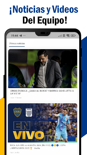 Live Club Boca J - FC Screenshot 0