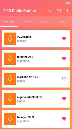 99.3 radio station app radio fm 99.3 Screenshot 1