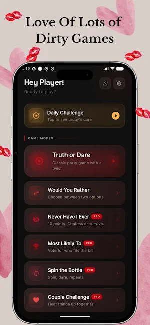 DareNite: Dirty Truth or Dare Screenshot 0