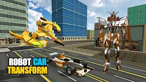 Robot Car Transform Shooter Screenshot 0