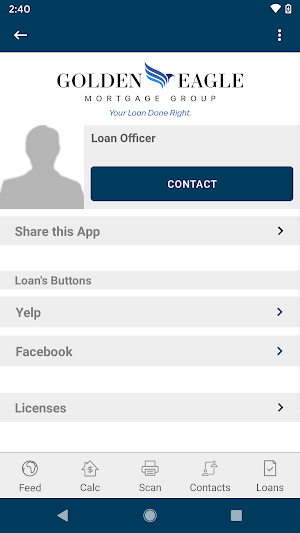 Golden Eagle Mortgage Group Screenshot 0