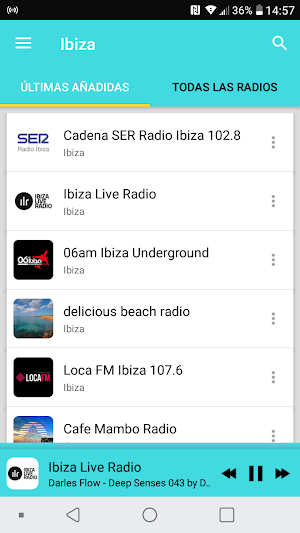 Radio Ibiza Screenshot 1