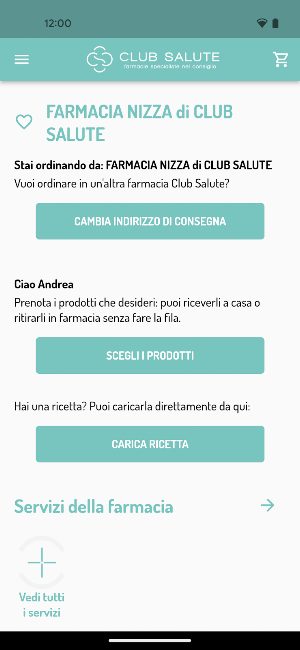 Club Salute Farmacie Screenshot 1