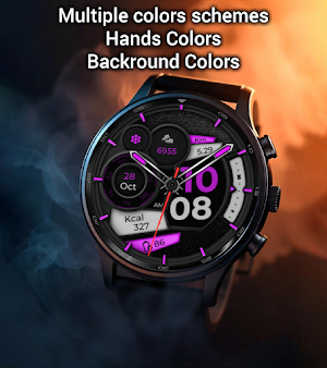 Realistic Fashion Watch Face Screenshot 3