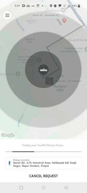 TaxiMD Screenshot 2