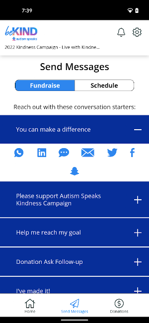 Autism Speaks Kindness App Screenshot 2
