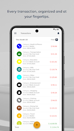 Finanzy—Track Expense & Budget Screenshot 3