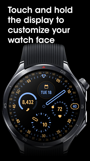 MDS468 Rotate Watch Face Screenshot 3