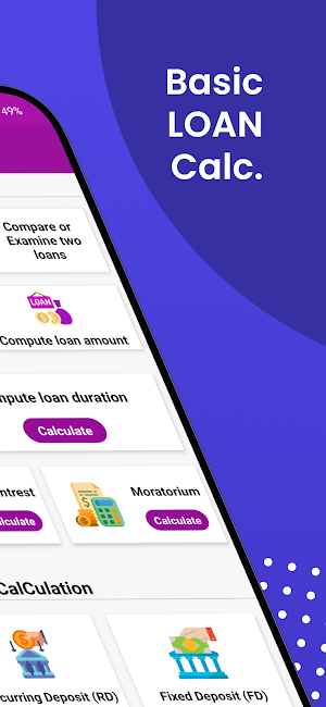 Emi Calculator Screenshot 1