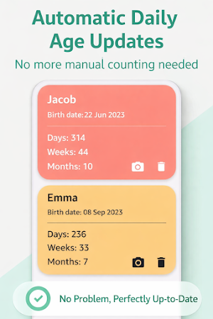 Baby Age Calculator Screenshot 1