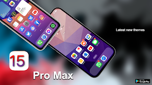 iPhone 15 Pro Max Launcher Screenshot 1