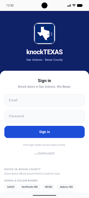 knockTEXAS Screenshot 1