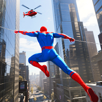 Spider Rope Hero: Rescue City