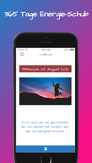 Lebensfreude Tagesmotivation Screenshot 2