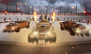 Zombie Attack Monster Car Survival Screenshot 2