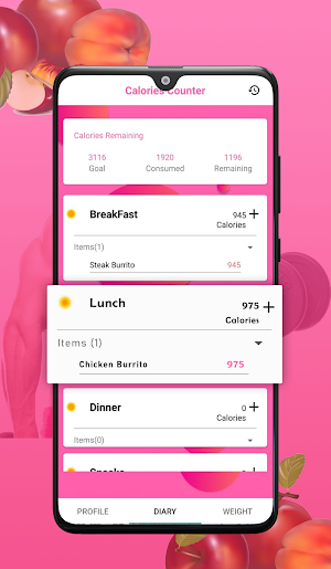 CalTrack - Calories counter Screenshot 0