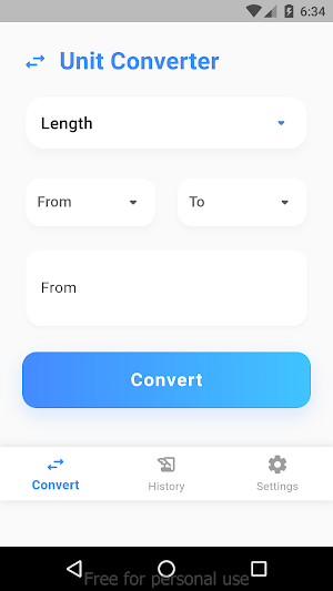 Unit Converter Screenshot 0