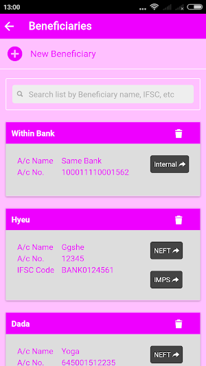 Mandvi Bank Screenshot 3