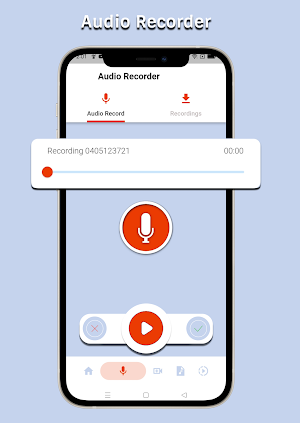 VidAud - Audio Video Recorder Screenshot 1