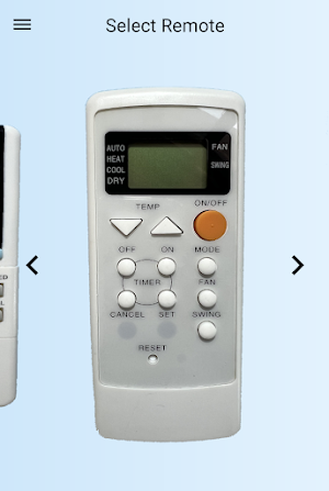 Remote For Panasonic AC Screenshot 2