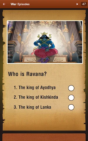 Amrita Ramayanam Quiz Screenshot 1