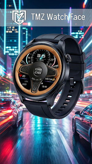 Car Dashboard Watch Face TMZ Screenshot 0