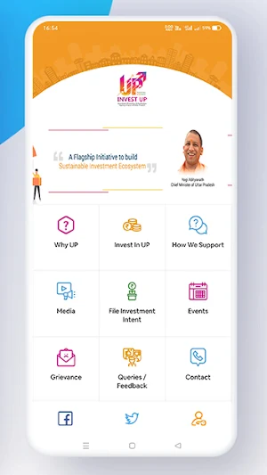Invest UP Mobile App Screenshot 0