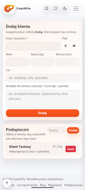CoachPro Screenshot 3