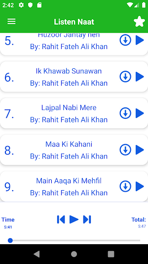 Ik khawab Sunawan Naat by Rahat Fateh Ali Khan Screenshot 2