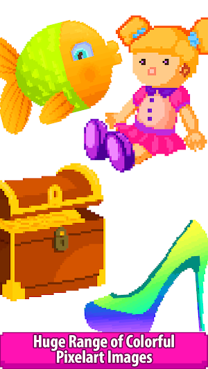 Pixel Art - Color By Number, Sandbox Coloring Book Screenshot 1