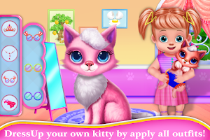 Baby Kitty Cat Dress Up Games Screenshot 3