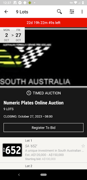 Numeric Plates SA Screenshot 1