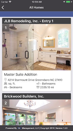 Tour of Remodeled Homes Screenshot 3