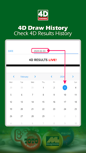 Sarawak 4D: Results & Forecast Screenshot 1