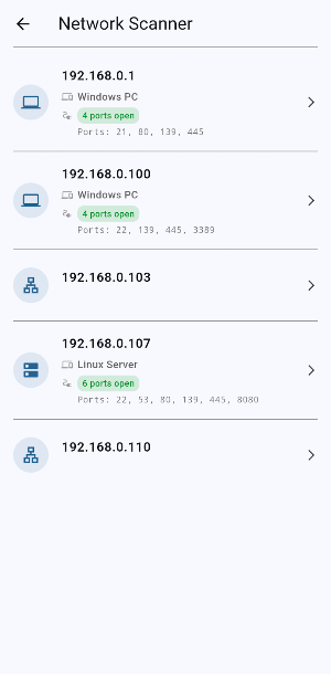 WoSSH : WoL & SSH Manager Screenshot 1