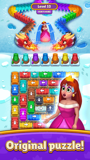 Kingdom Rescue: Dragon Puzzle Screenshot 3