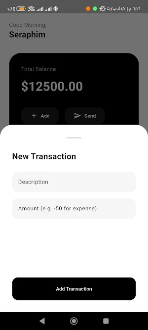 Maniotayiba Finance Screenshot 2