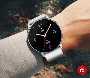 Black Style Watch Face Screenshot 2