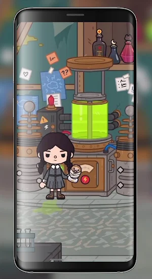 Toca Wednesday Addams HD Screenshot 0