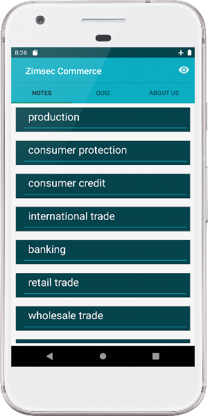 Zimsec Commerce Revision Screenshot 0