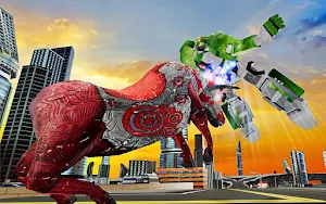 Multi Car Transform Robot Game Screenshot 2