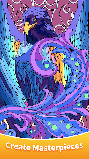 Color Art Paint by Number Game Screenshot 0