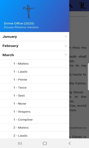 Liturgy of the Hours (2020) Latin / English Trial Screenshot 0