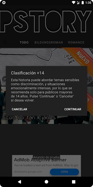 AppStory - Un lugar para leer Screenshot 1