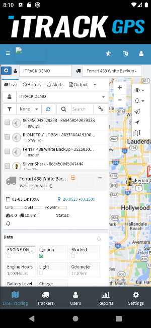 Itrack US Screenshot 1