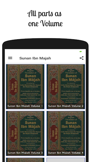 Sunan Ibn Majah Hadith English complete 5  Volume Screenshot 1