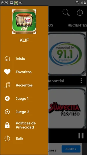 Klif 570 Am Radio News Screenshot 2